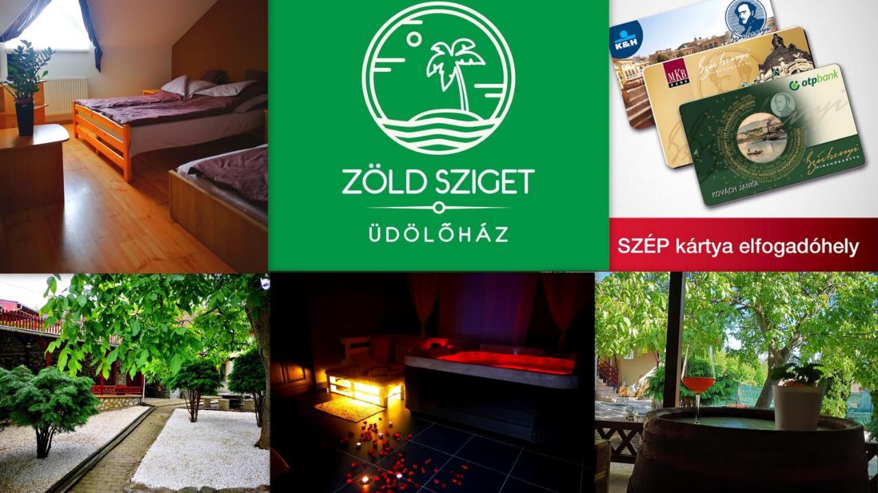 Zöld Sziget Wellness Egerszalók Exterior foto